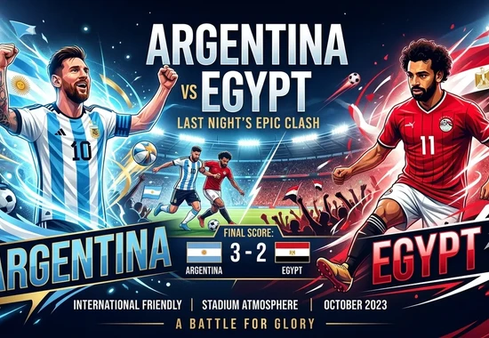 Argentina vs Egypt: A FIFA World Cup Thriller That Had Everything Football Fans Love