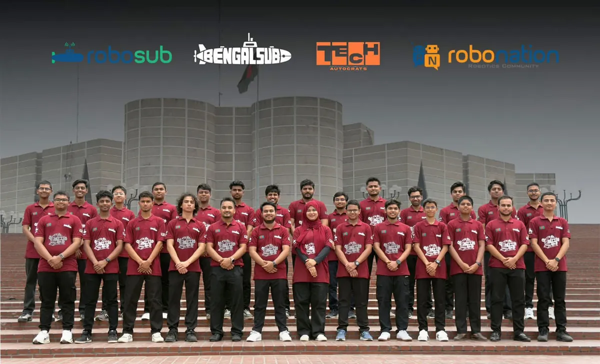 Team BengalSub to Represent Bangladesh at RoboSub 2026 in California