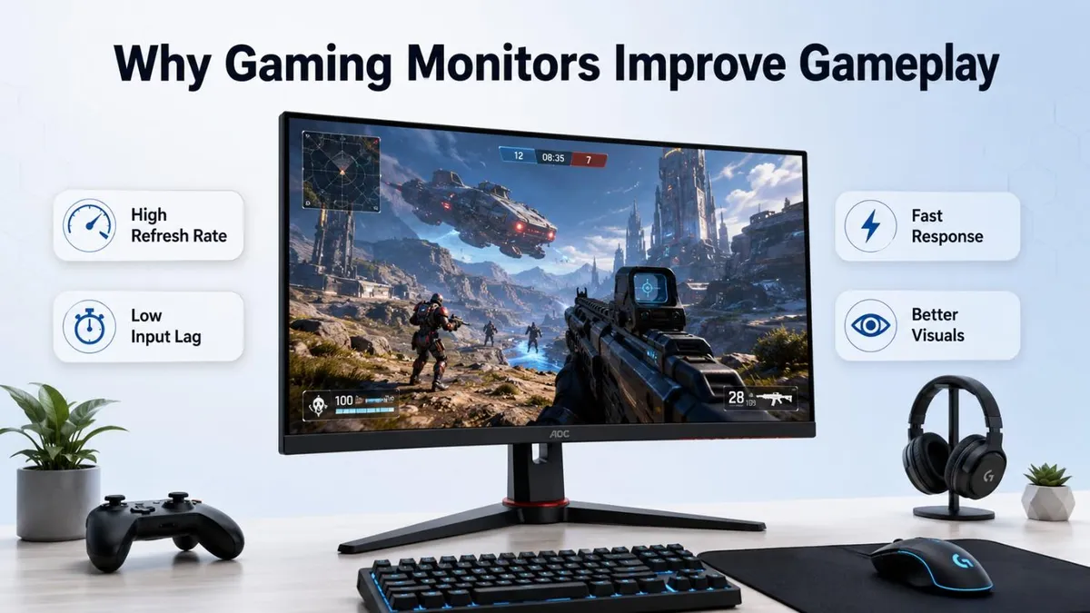 Why Gaming Monitors Are Important for a Better Gaming Experience