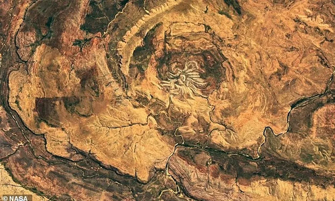 NASA Satellite Finds an Odd Crater Hidden in Australia's Desert