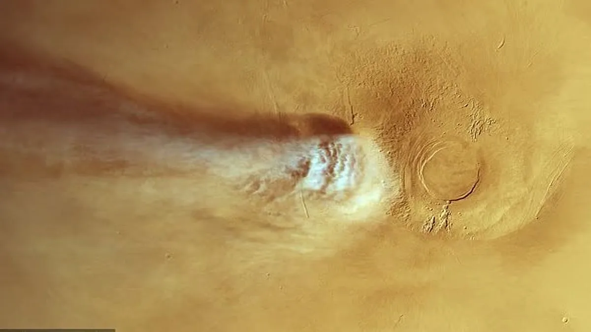 Scientists Unravel the Mystery of Mars' Giant Elongated Clouds